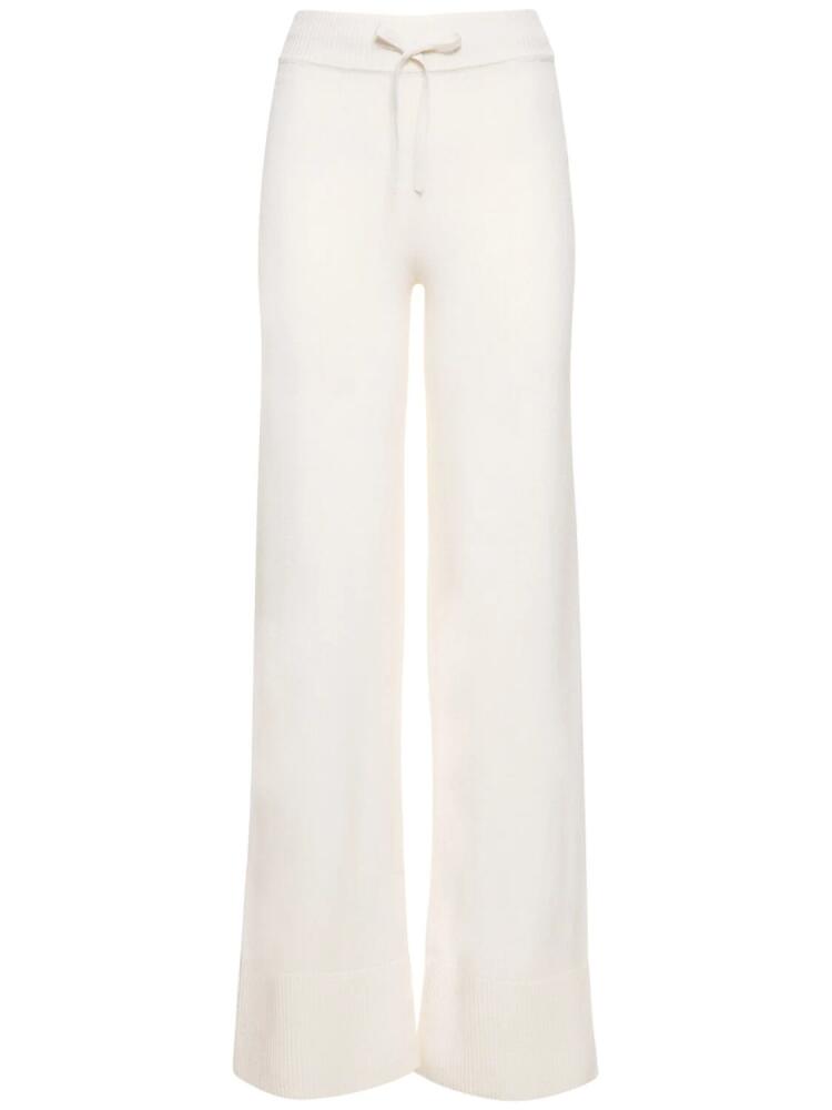 VALENTINO Cashmere Knit Wide Pants Cover