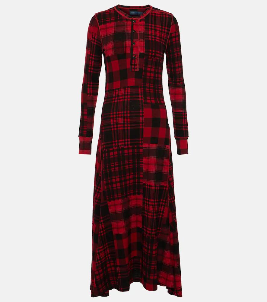 Polo Ralph Lauren Checked cotton maxi dress Cover