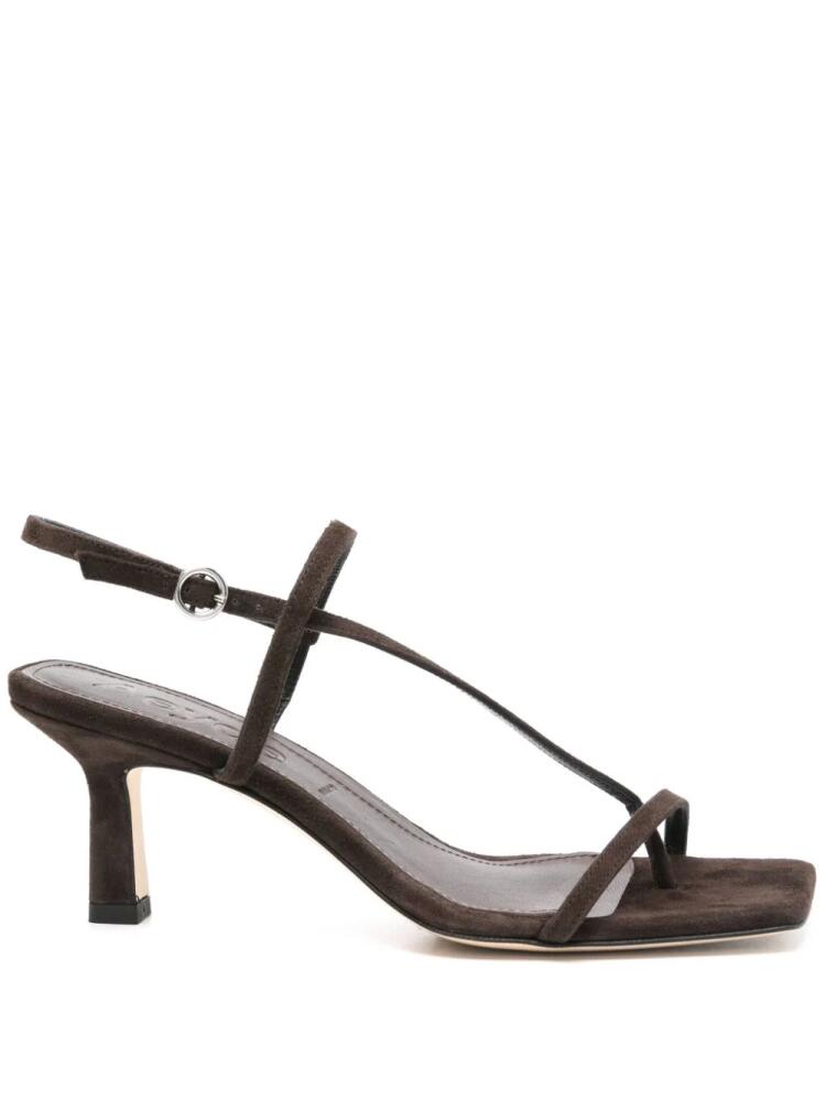 Aeyde Elise suede sandals - Brown Cover