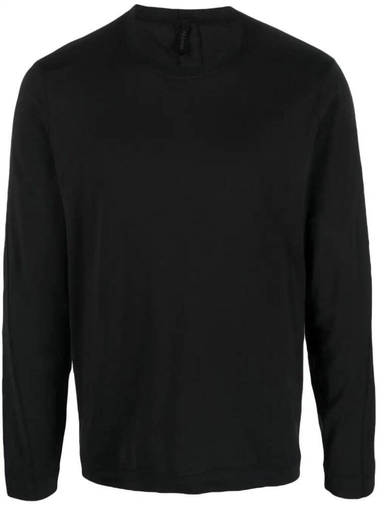 Transit long-sleeve cotton T-shirt - Black Cover