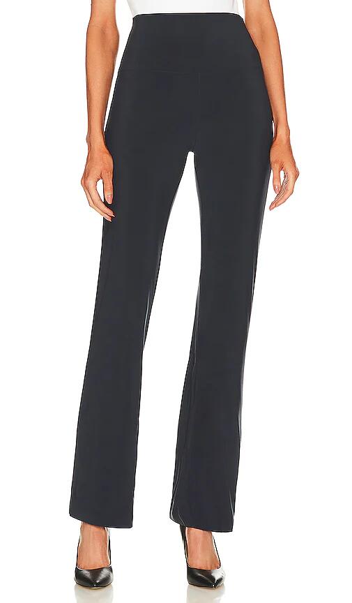 Norma Kamali Boot Pant in Charcoal Cover