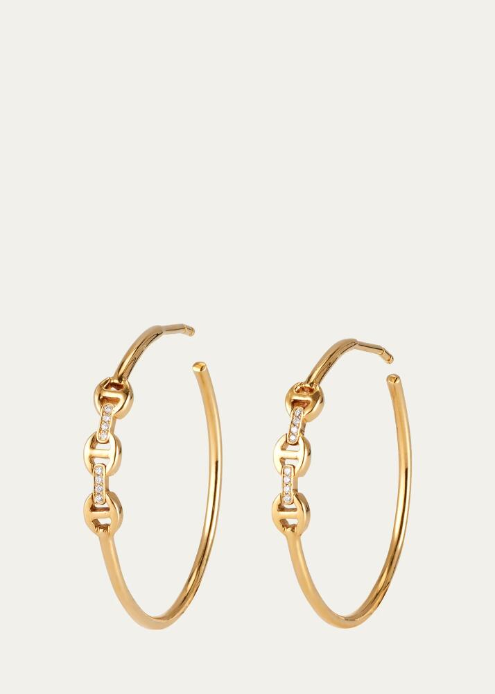 Hoorsenbuhs Mini Hoop Earrings with Diamond Bridges Cover