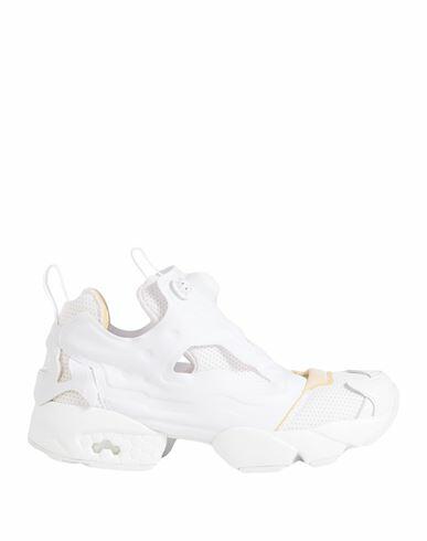 Maison Margiela X Reebok Man Sneakers White Textile fibers Cover