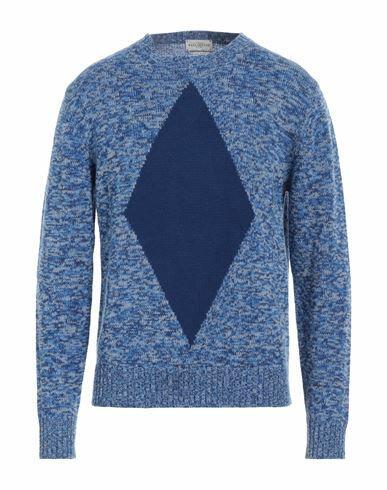 Ballantyne Man Sweater Blue Wool Cover