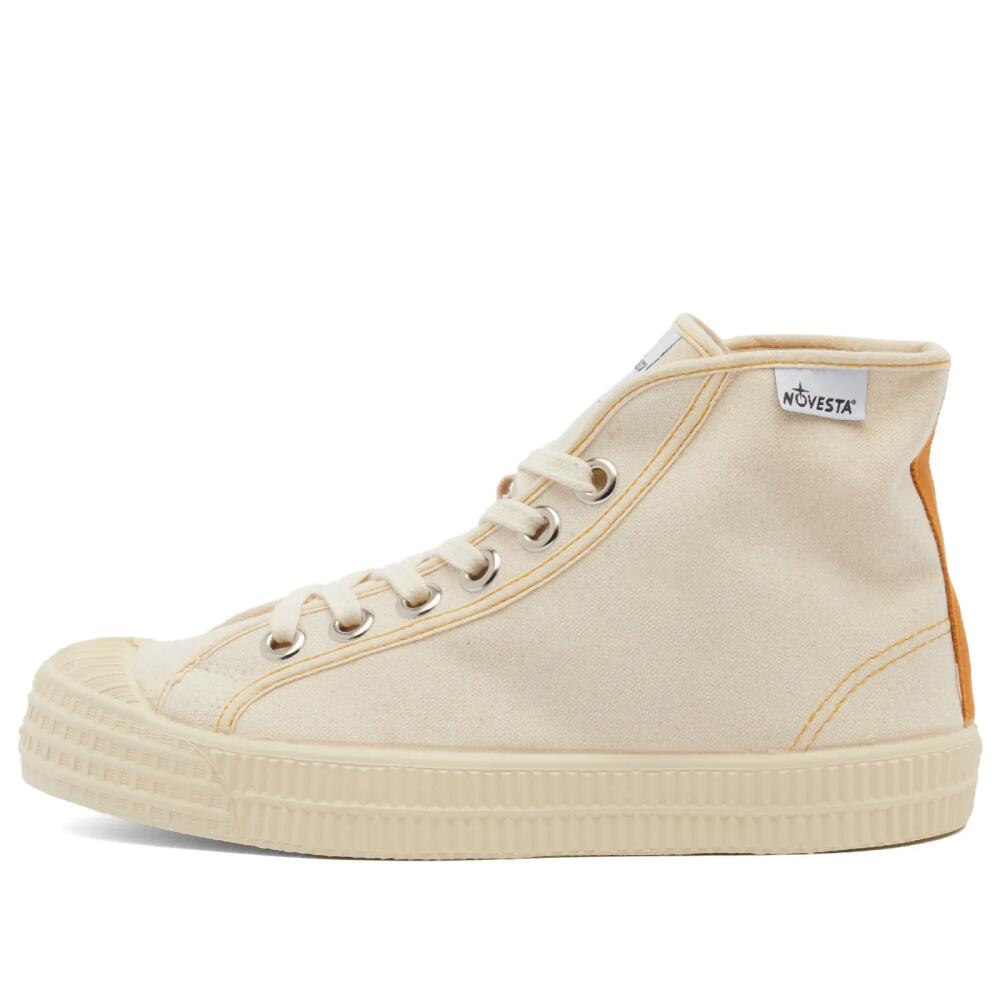 Novesta Star Dribble Contrast Sneakers in Beige/Sedlova Cover