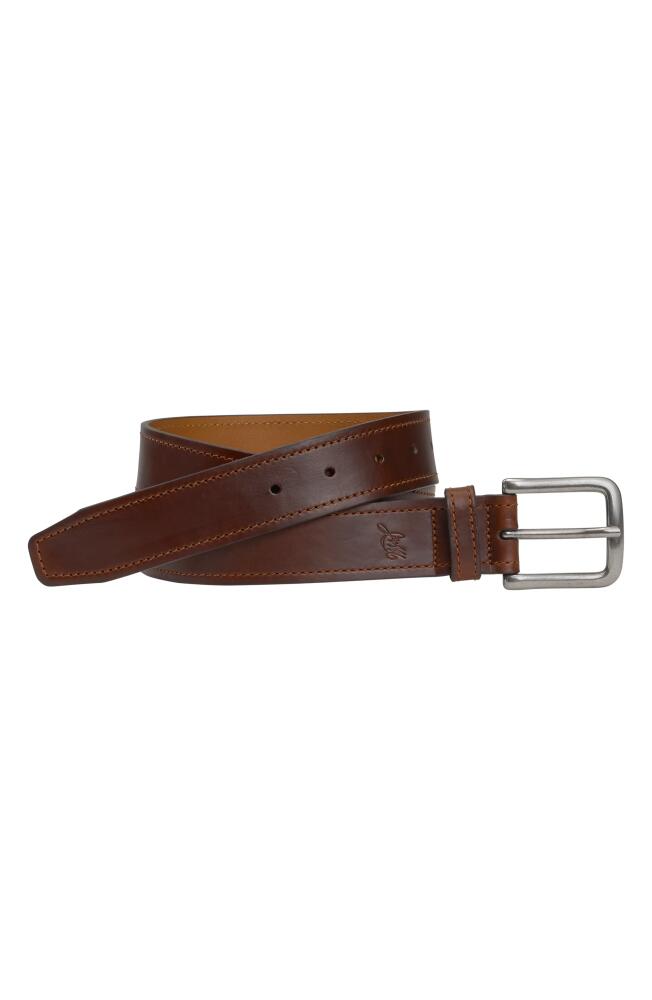 Johnston & Murphy Baldwin Belt in Brandy Cover