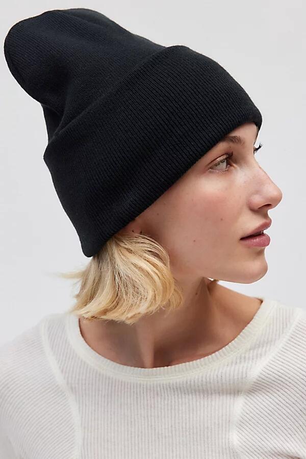 Urban Outfitters UO Jessie Basic Beanie in Black Cover