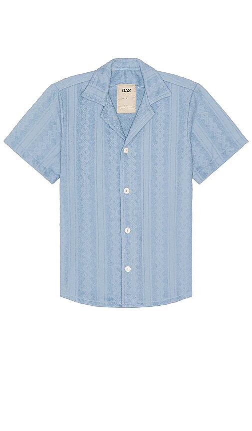 OAS Ancora Cuba Terry Shirt in Blue Cover