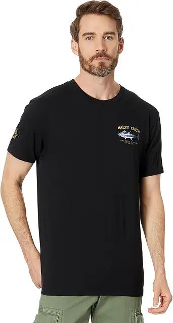 Salty Crew Big Blue Premium Short Sleeve Tee (Black) Men's Clothing Cover