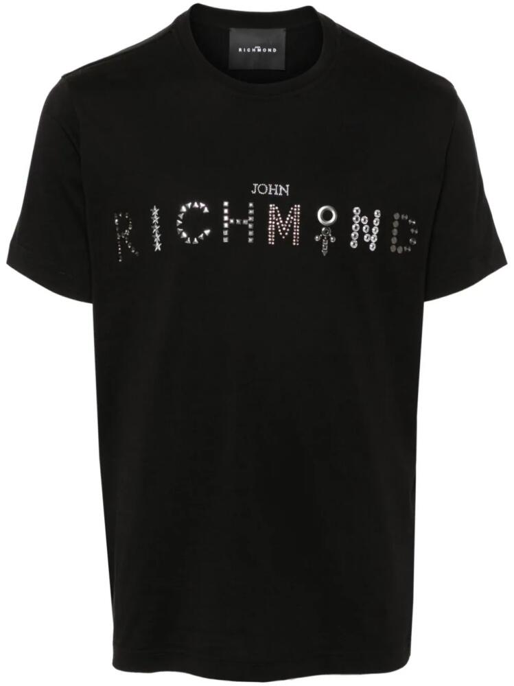 John Richmond studded-logo T-shirt - Black Cover