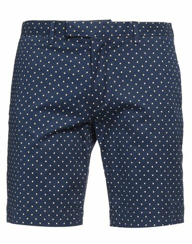 Polo Ralph Lauren Man Shorts & Bermuda Shorts Navy blue Cotton, Elastane Cover