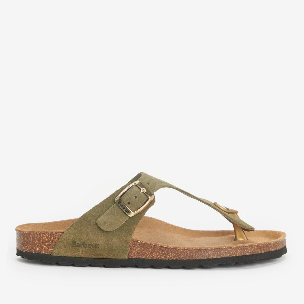 Barbour Women's Margate Suede Toe Post Sandals Cover