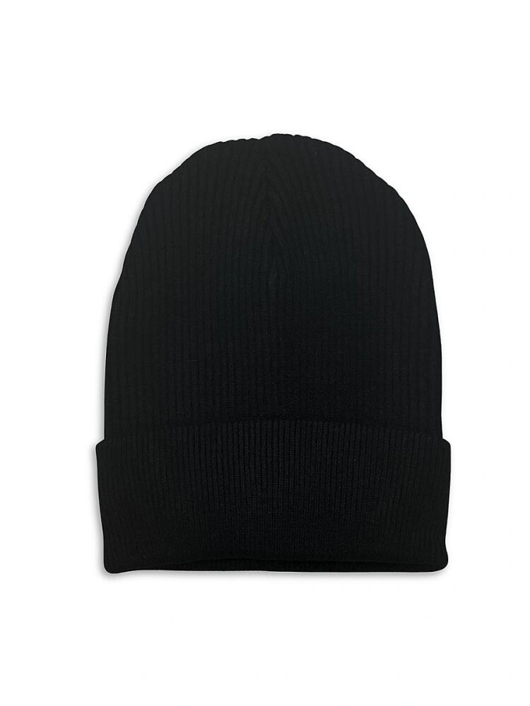 MARCUS ADLER Women's Ribbed Beanie - Black Cover