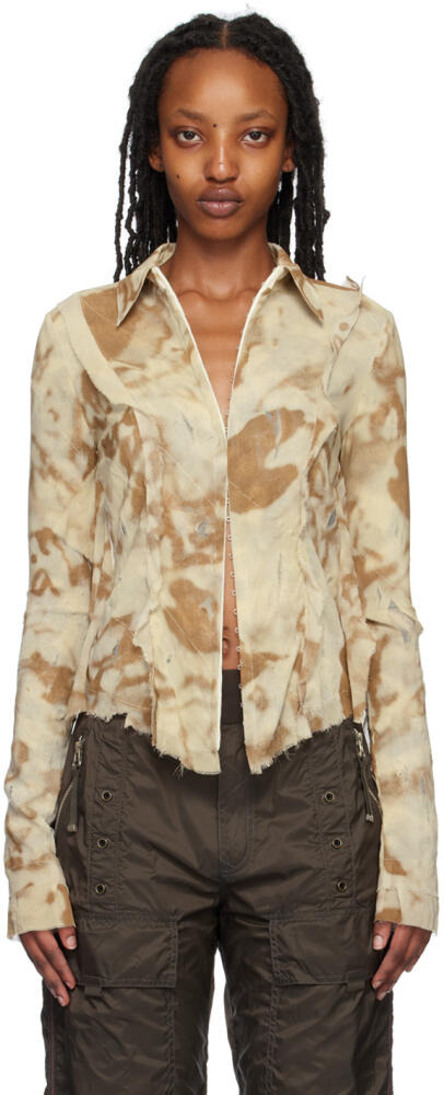 Diesel Beige C-Dericia Shirt Cover