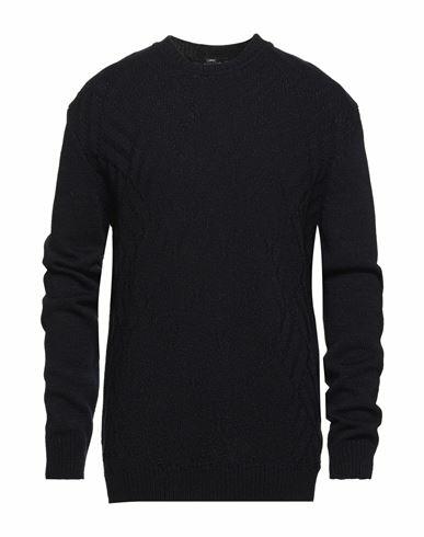 Giulio Corsari Man Sweater Midnight blue Acrylic, Wool Cover