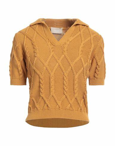 Drumohr Woman Sweater Mustard Cotton Cover