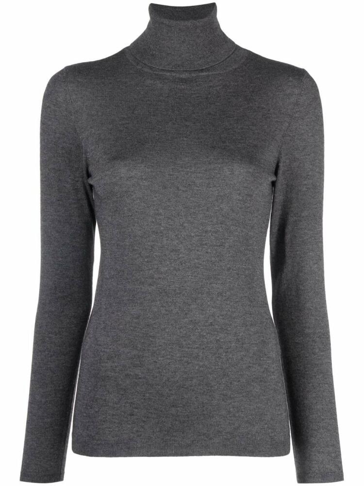 Wild Cashmere Greta roll-neck silk-blend jumper - Grey Cover