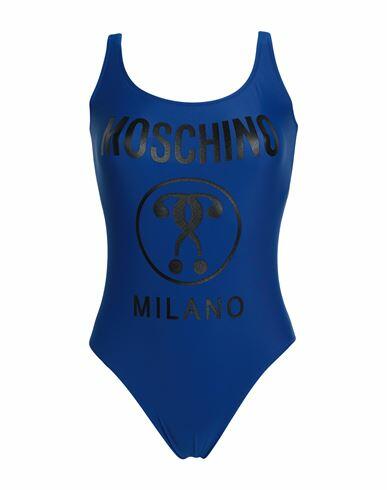 Moschino Woman One-piece swimsuit Midnight blue Polyamide, Elastane Cover