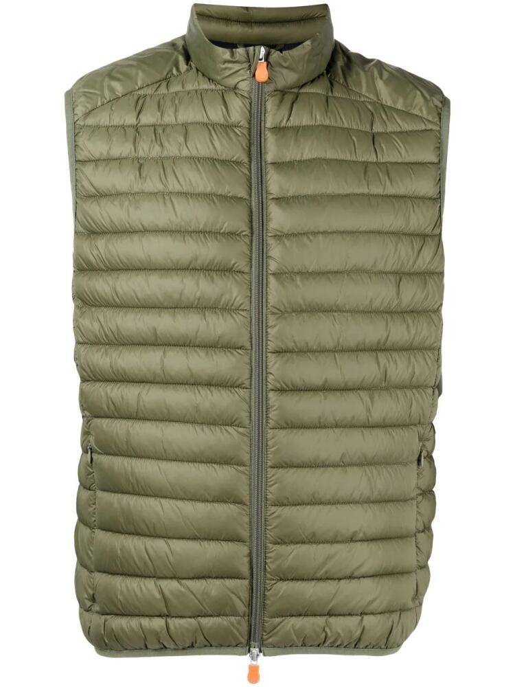 Save The Duck Adam padded vest gilet - Green Cover