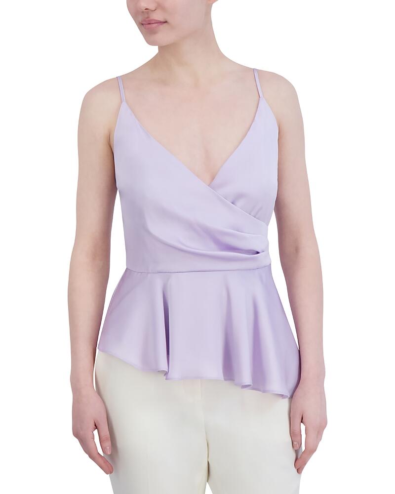 Bcbgmaxazria Surplice Peplum Top Cover