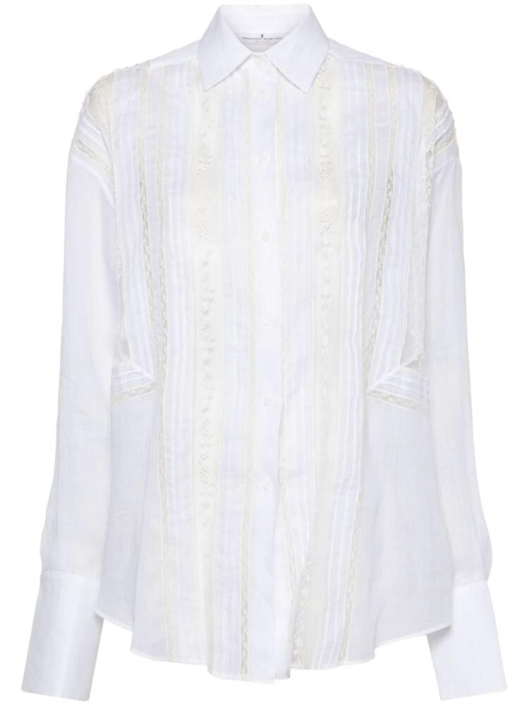 Ermanno Scervino floral-lace shirt - White Cover