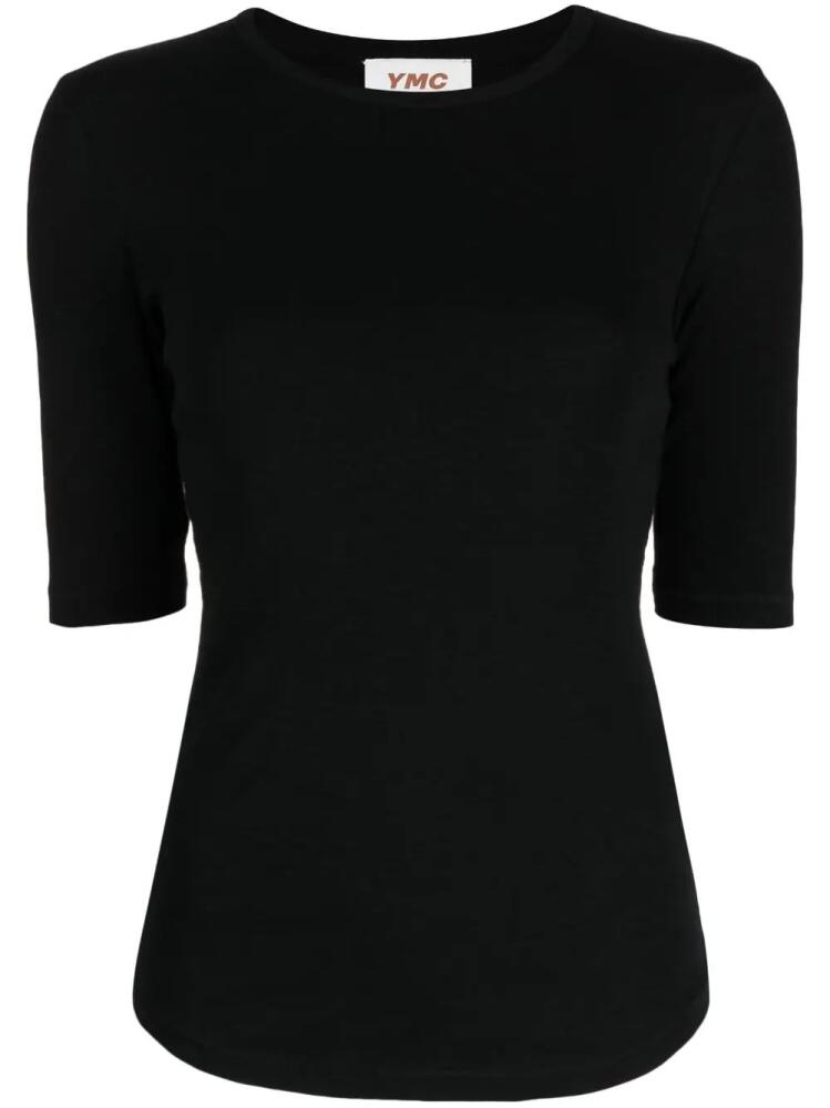 YMC Charlotte round-neck T-shirt - Black Cover