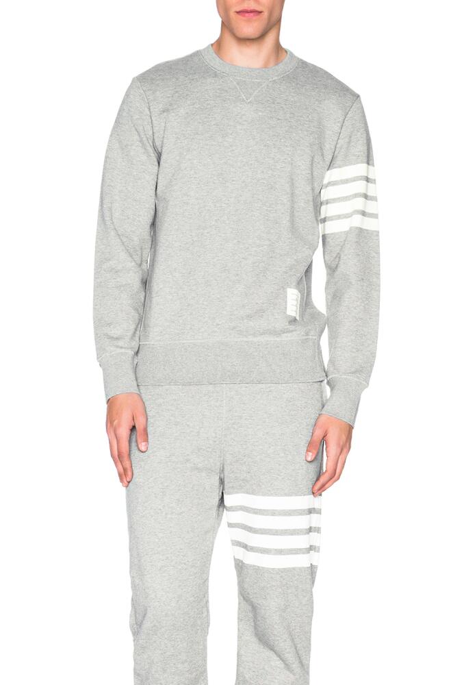 Thom Browne Classic Sweatshirt in Grey Cover