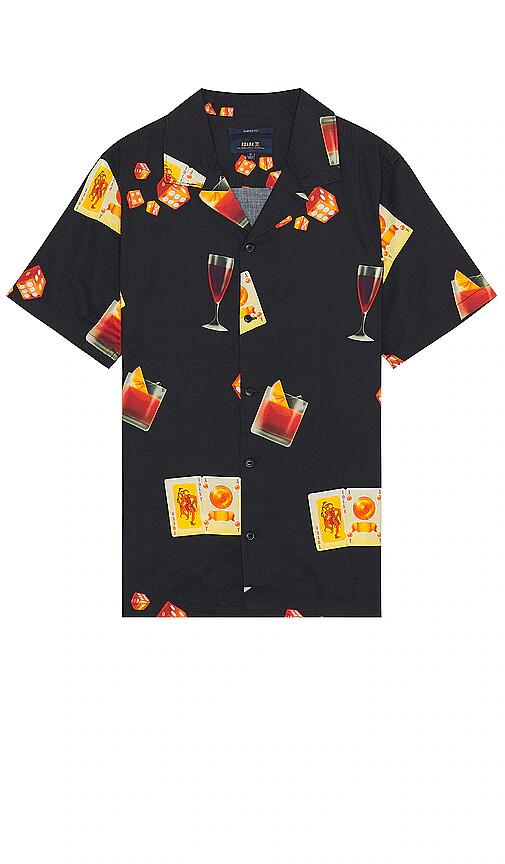 ROARK Gonzo Short Sleeve Shirt in Black Cover