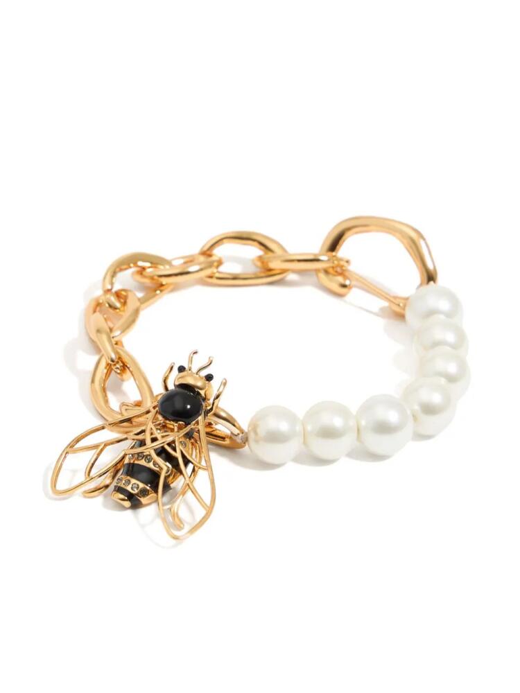 Bimba y Lola bee motif bracelet - Gold Cover