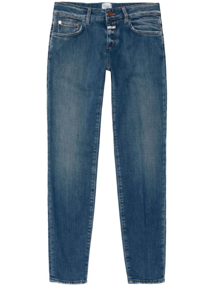 Closed Baker mid-rise slim jeans - Blue Cover