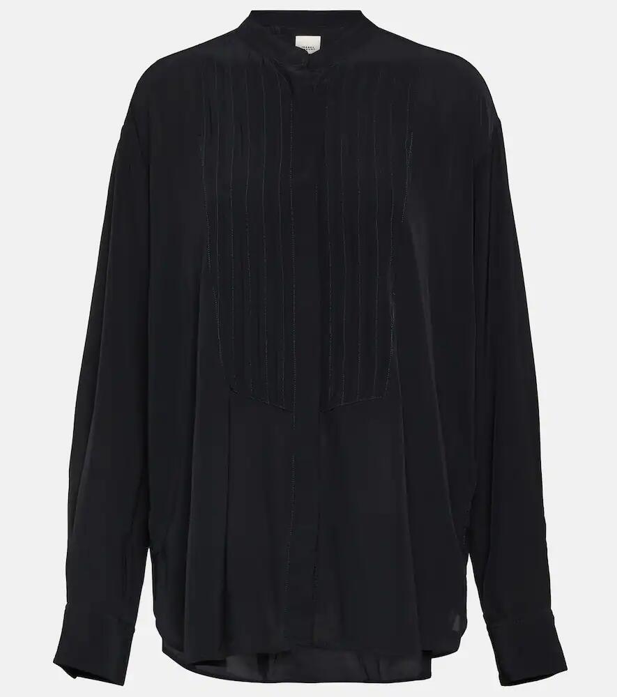 Isabel Marant Amel tiered blouse Cover