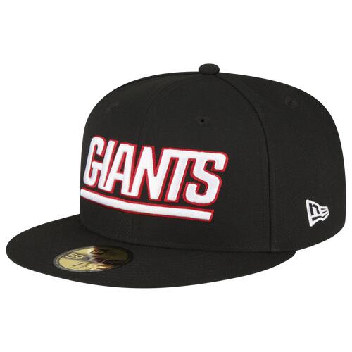 New Era Giants 5950 Fitted Cap - Adult Black Cover