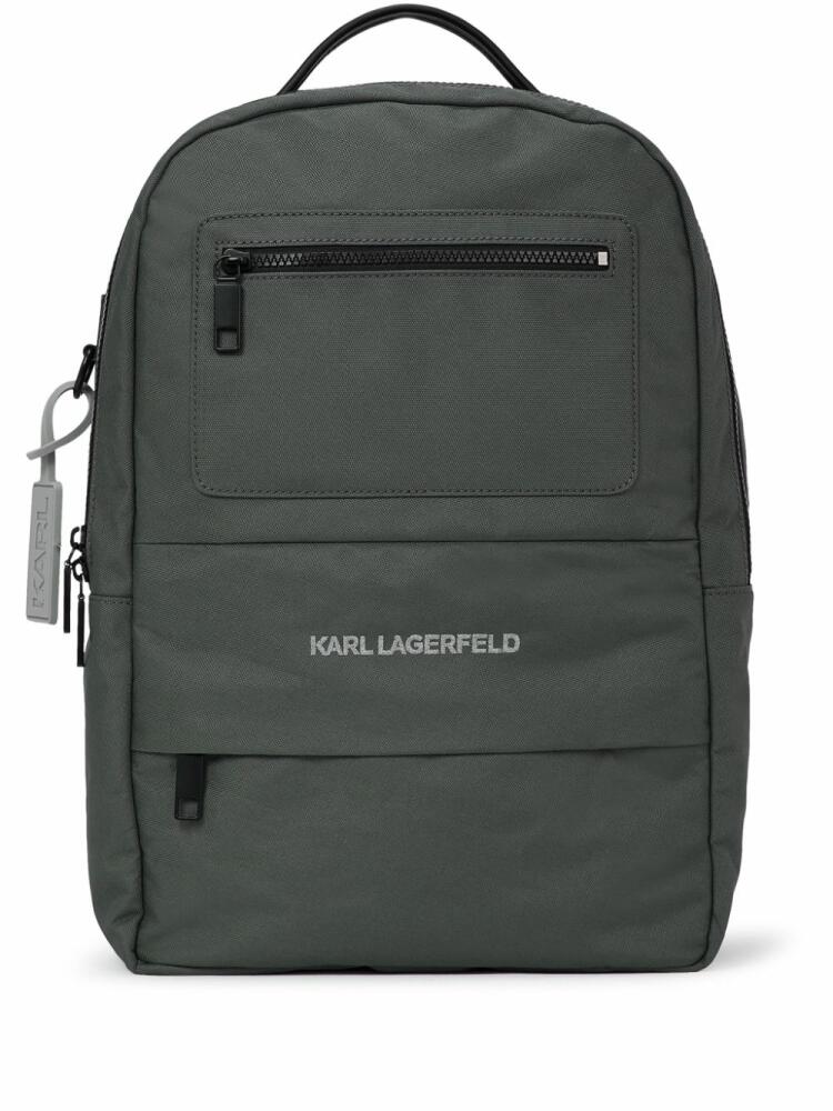 Karl Lagerfeld K/Pass backpack - Grey Cover