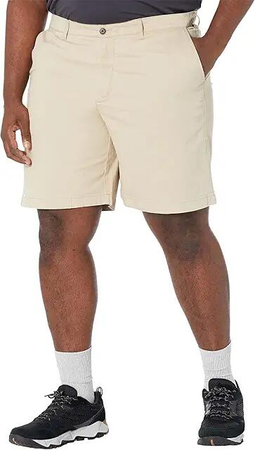 L.L.Bean Lakewashed Stretch Khaki Standard Fit Shorts (Khaki) Men's Shorts Cover