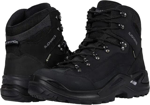 Lowa Renegade GTX Mid (Deep Black) Men's Hiking Boots Cover