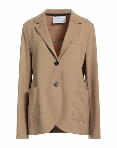 Harris Wharf London Woman Blazer Camel Virgin Wool Cover