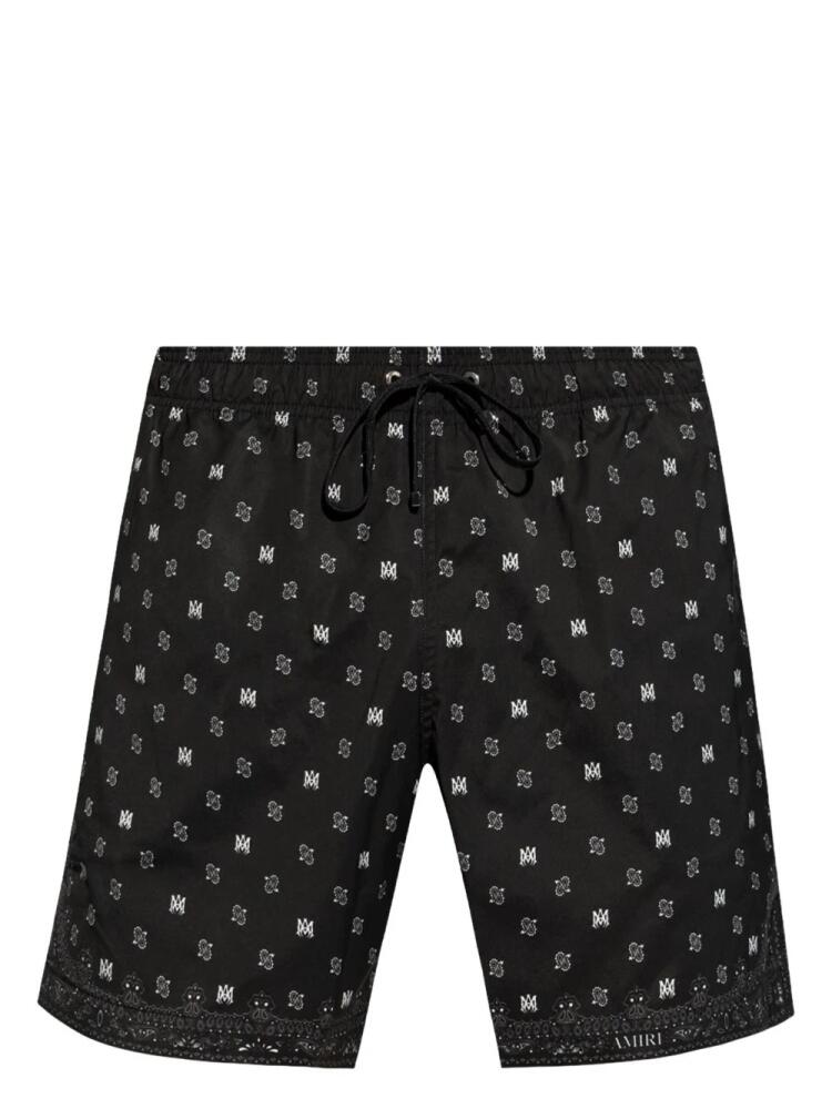 AMIRI MA Paisley swim shorts - Black Cover