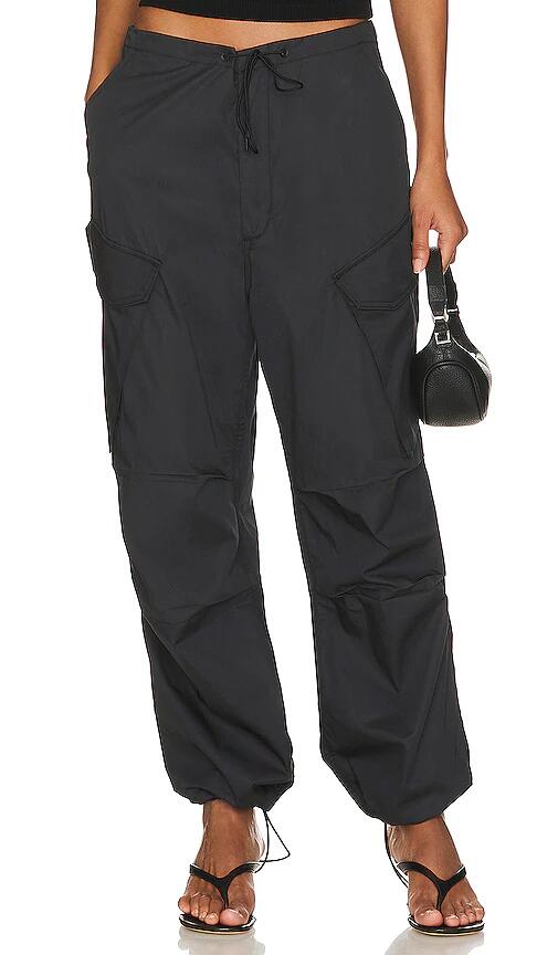 AGOLDE Ginerva Cargo Pant in Black Cover