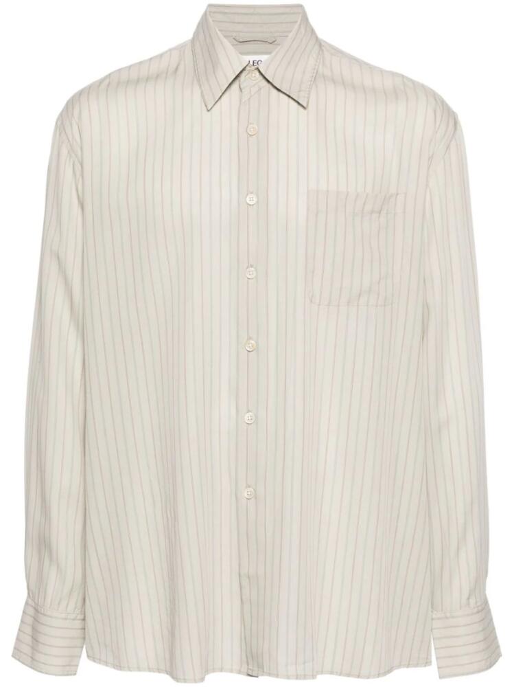 OUR LEGACY Above striped shirt - Neutrals Cover