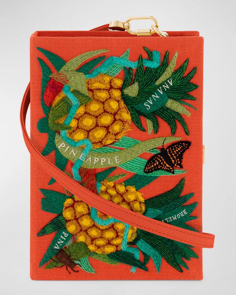 Olympia Le-Tan Ananas Book Clutch Bag Cover