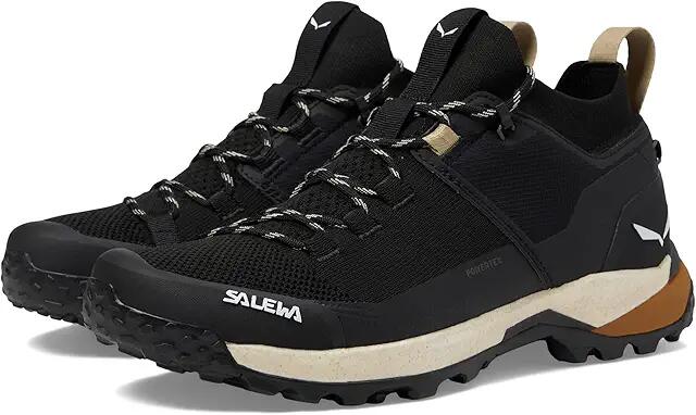 SALEWA Puez Knit PTX (Black/Black) Men's Shoes Cover