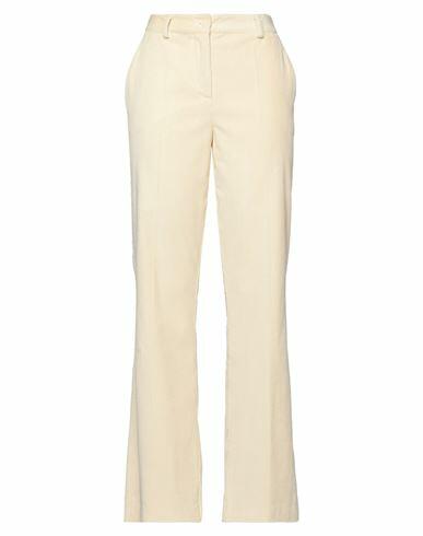 P. a.r. o.s. h. Woman Pants Ivory Cotton, Elastane Cover