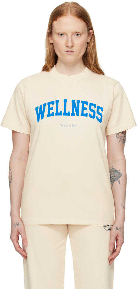 Sporty & Rich Off-White 'Wellness' Ivy T-Shirt Cover