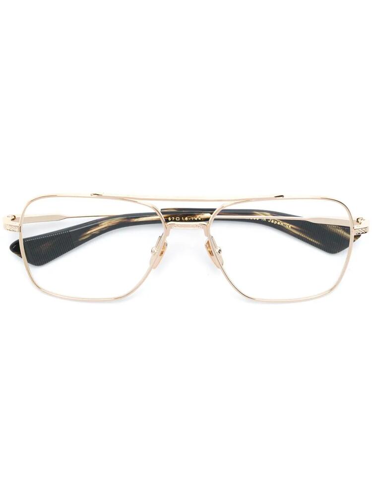 Dita Eyewear Flight Seven glasses - Metallic Cover