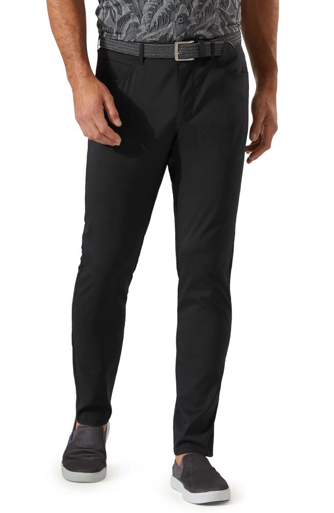 Tommy Bahama IslandZone Stretch Recycled Polyester Performance Pants in Black Cover