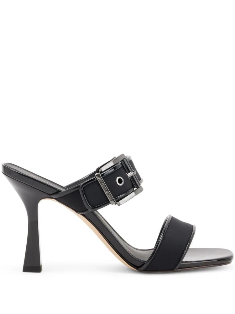 Michael Kors Colby buckle leather sandals - Black Cover