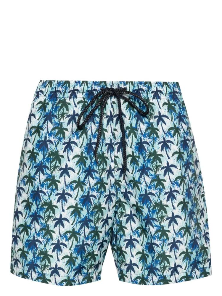 Drumohr Fantasia Palm swim shorts - Blue Cover