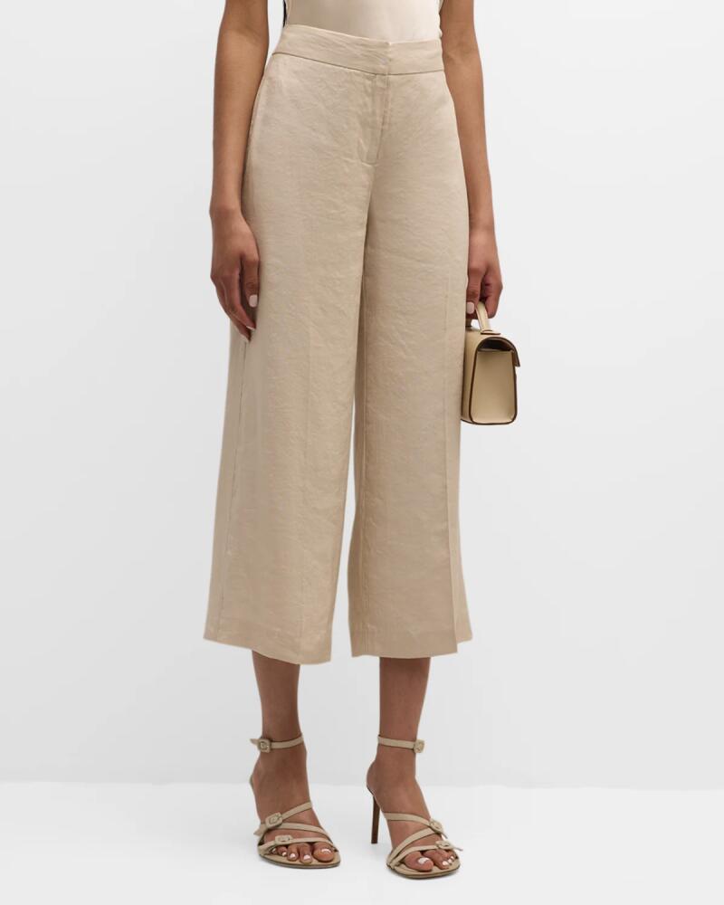 Kobi Halperin Brent Cropped Straight-Leg Pants Cover