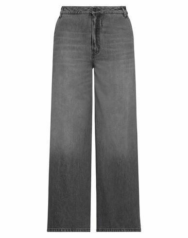 Gauchere Woman Jeans Grey Cotton Cover