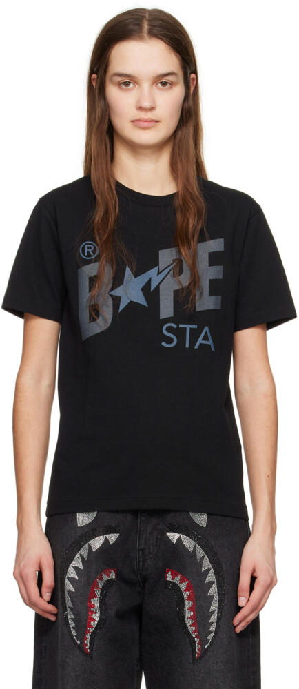 BAPE Black 'BAPE STA' T-Shirt Cover